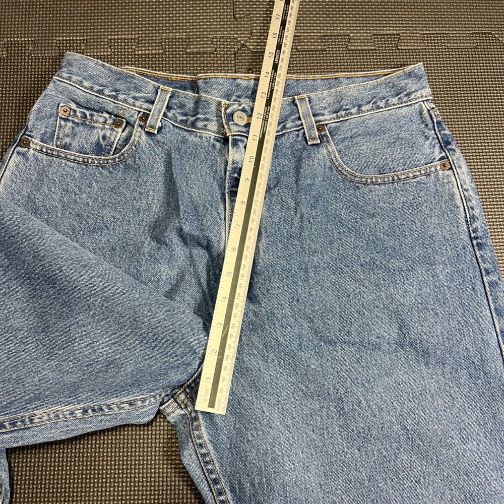 Levis 560 Loose Fit Straight Leg Womens Jeans 14 Reg Medium Blue Denim - Picture 4 of 6